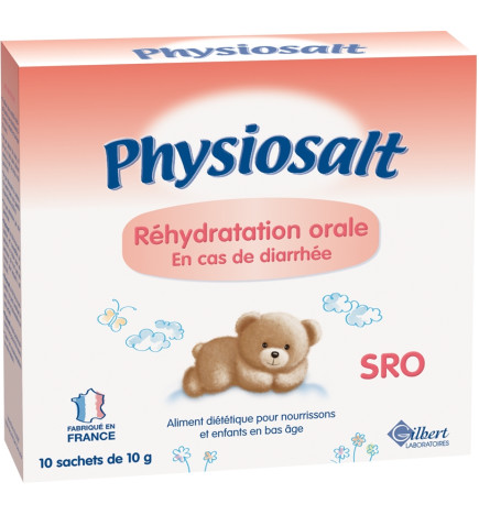Physiosalt Réhydratation Orale 10 Sachets De 10 g