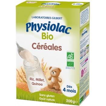 Physiolac Céréales Bio 200 g