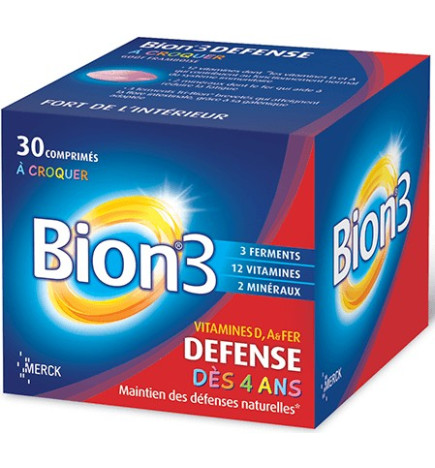 Bion 3 Défense Juniors 30 Comprimes a Croquer