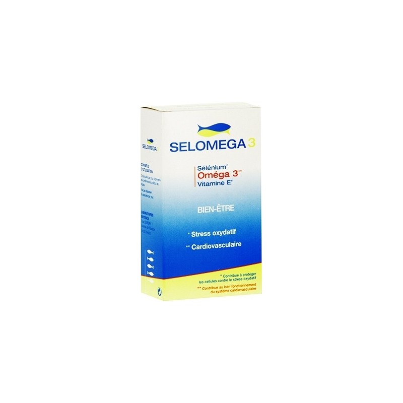 Selomega 3 Humeur et Bien-etre 60 Capsules