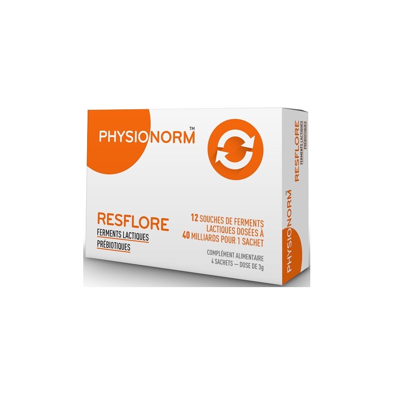 Physionorm Resflore 4 Sachets