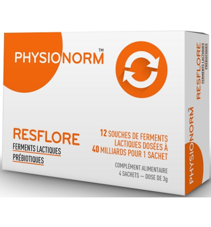 Physionorm Resflore 4 Sachets
