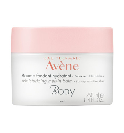 AVENE – Body Baume fondant hydratant peaux sensibles sèches corps, 250 ml