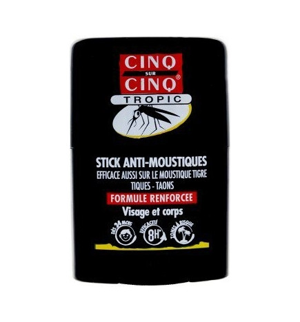 Cinq  Sur Cinq Tropic Stick Anti-Moustiques 20 ml
