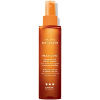 Esthederm L'Huile Solaire Soin Protecteur Corps Et Cheveux Soleil Fort 150 ml