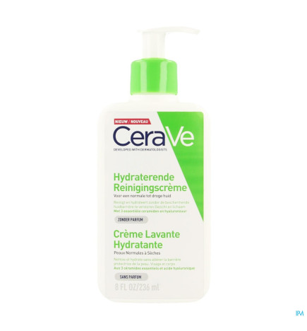 Cerave – crème lavante hydratante, 236 ml