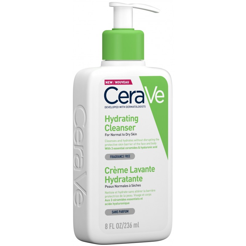 CeraVe Crème Lavante Hydratante 236 ml