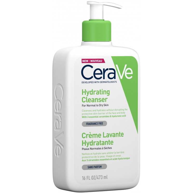 CeraVe Crème Lavante Hydratante 473 ml