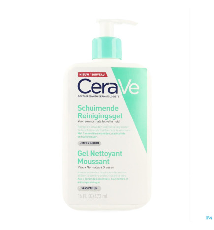 Cerave – gel moussant, 473 ml