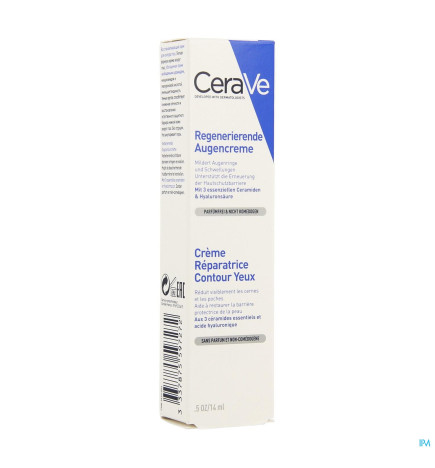 Cerave – crème réparatrice contour des yeux, 14 ml