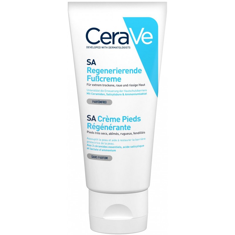 CeraVe SA Crème Pieds Régénérante 88 ml