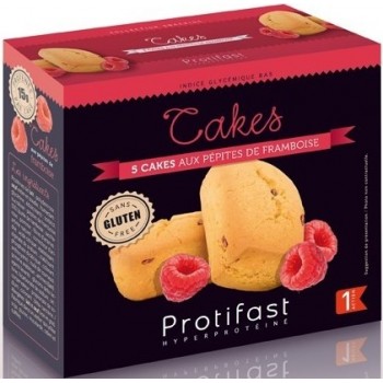 Protifast Cake Aux Pépites De Framboise x 5