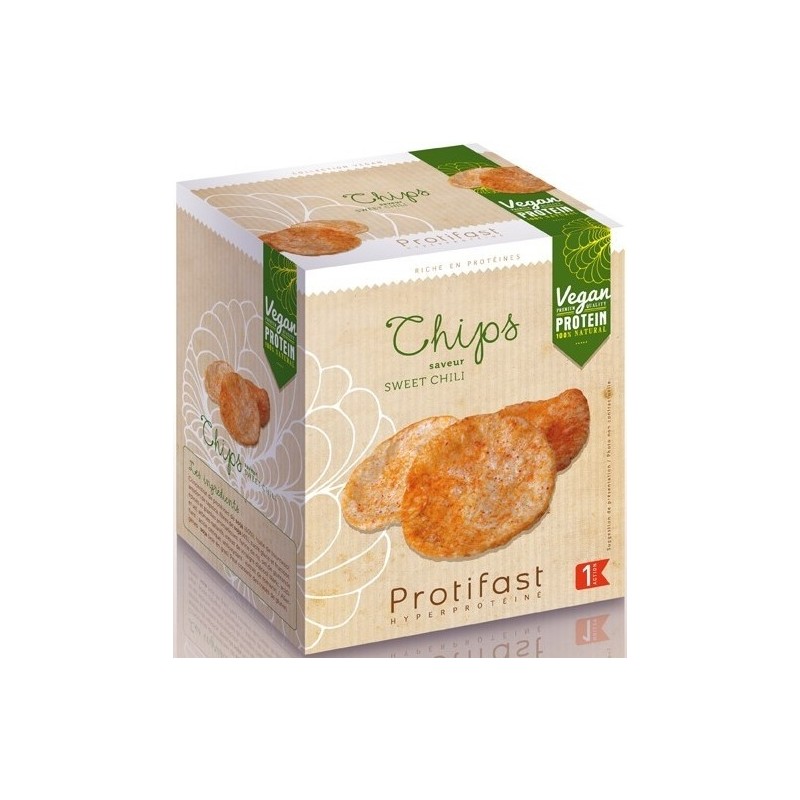 Protifast Chips Soja Sweet Chili Vegan 2 x 60 g