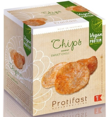 Protifast Chips Soja Sweet Chili Vegan 2 x 60 g