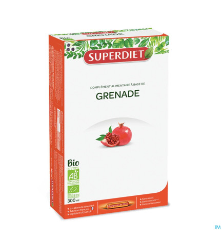 Super Diet – Grenade bio, 20 ampoules