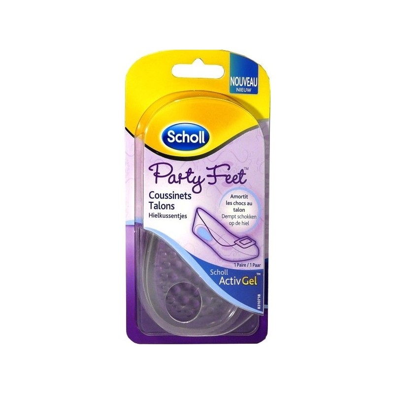 Scholl Party Feet Coussinets Talons 1 Paire