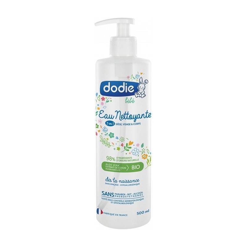 Dodie Bébé Eau Nettoyante 3 en 1 500 ml