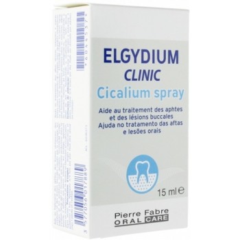 Elgydium Clinic Cicalium Spray Aphtes Lésions 15 ml