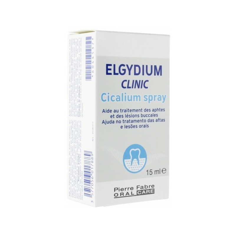 Elgydium Clinic Cicalium Spray Aphtes Lésions 15 ml