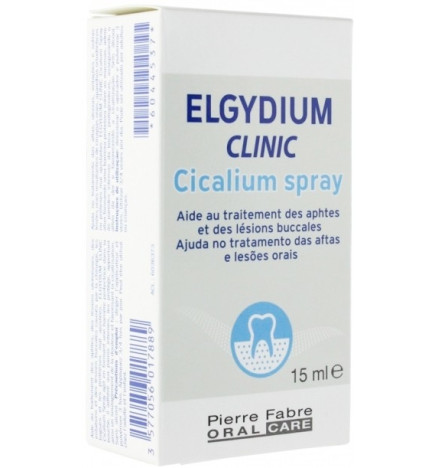 Elgydium Clinic Cicalium Spray Aphtes Lésions 15 ml