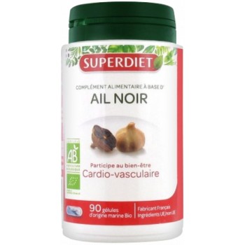 Superdiet Ail Noir Bio 90 Gélules