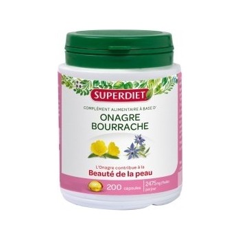 Super Diet Onagre Bourrache 200 Capsules