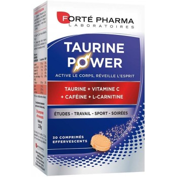 Forte Pharma Energie Taurine Power 30 Comprimes Effervescents