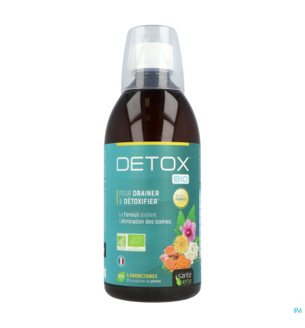 Santé Verte – Détox Bio, 500 ml