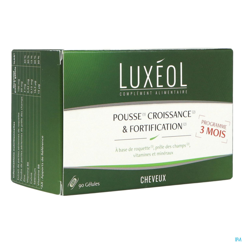 Luxéol Cheveux Pousse Croissance & Fortification 90 Gélules — free download