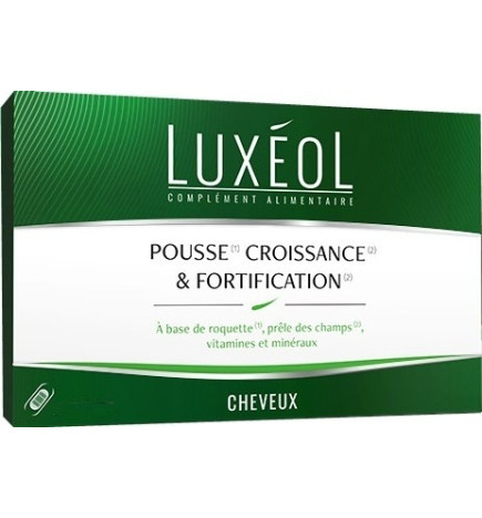 Luxéol Cheveux Pousse Croissance & Fortification 30 Gélules