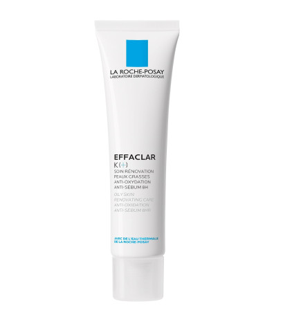La Roche-Posay – Effaclar K(+) soin visage anti points noirs peaux à tendance acnéique, 40 ml