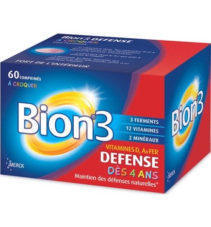 Bion3 Défense Juniors 60 Comprimés à Croquer
