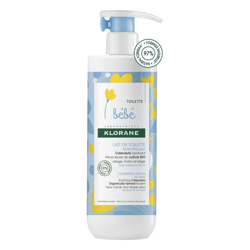 Klorane Bébé Lait De Toilette 750 ml