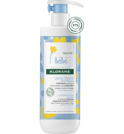 Klorane Bébé Lait De Toilette 750 ml