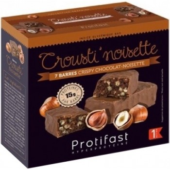 Protifast Crousti'Noisette Barres x 7