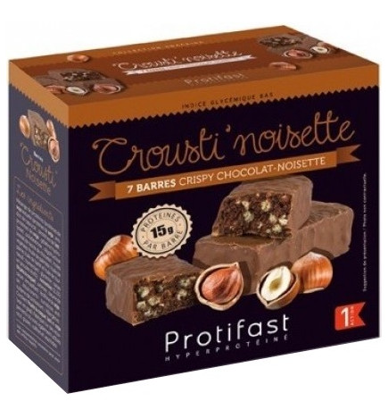 Protifast Crousti'Noisette Barres x 7
