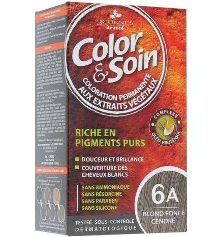 Color & Soin 6A Blond Foncé Cendré