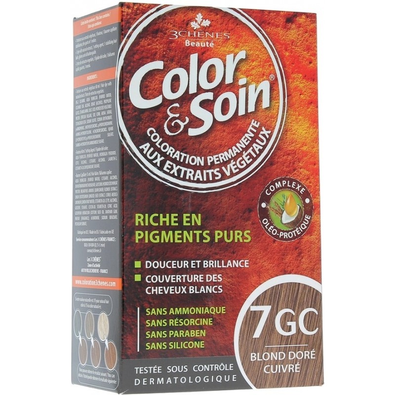 Color & Soin 7GC Blond Doré Cuivré