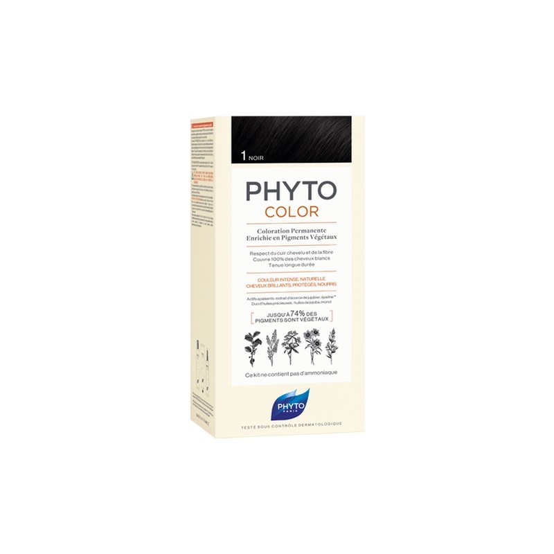 Phyto Phytocolor Coloration Permanente 1 Noir