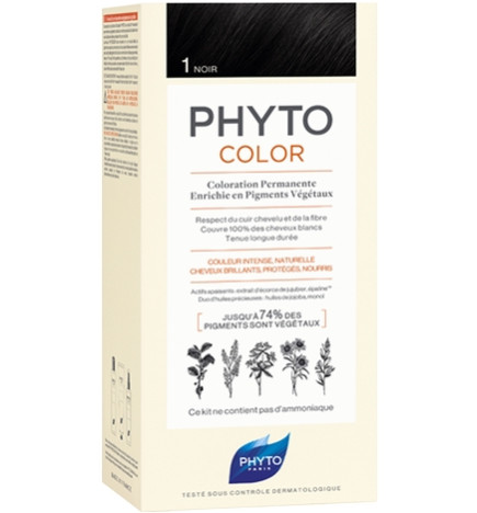 Phyto Phytocolor Coloration Permanente 1 Noir