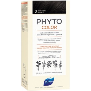 Phyto Phytocolor Coloration Permanente 3 châtain foncé