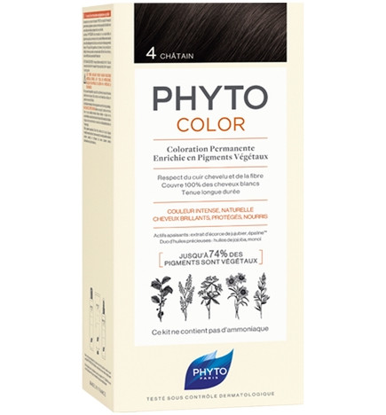 Phyto Phytocolor Coloration Permanente 4 châtain