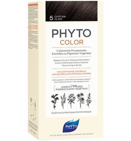 Phyto Phytocolor Coloration Permanente 5 Châtain Clair