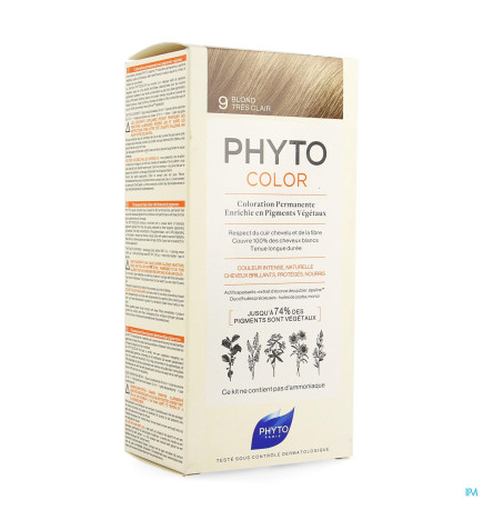 Phyto – Phyto –color Coloration Permanente 9 Blond Très Clair