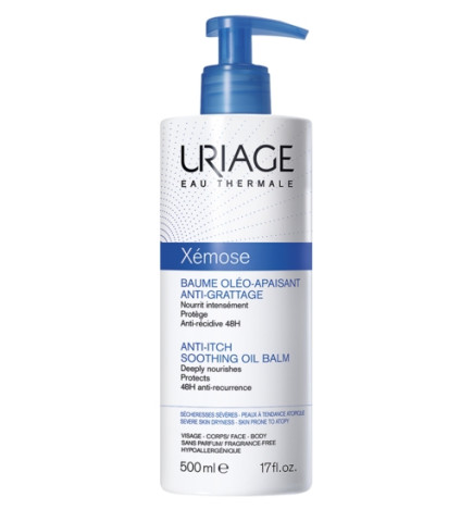Uriage Xémose Baume Oléo-Apaisant Anti-Grattage 500 ml