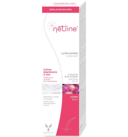 Netline Crème Dépilatoire 3 mn Corps 150 ml