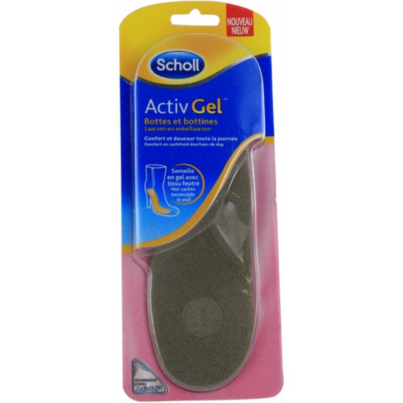 Scholl Activ Gel Bottes Et Bottines