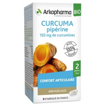 Arkopharma Arkogélules Curcuma 130 gélules