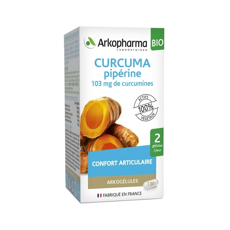 Arkopharma Arkogélules Curcuma 130 gélules