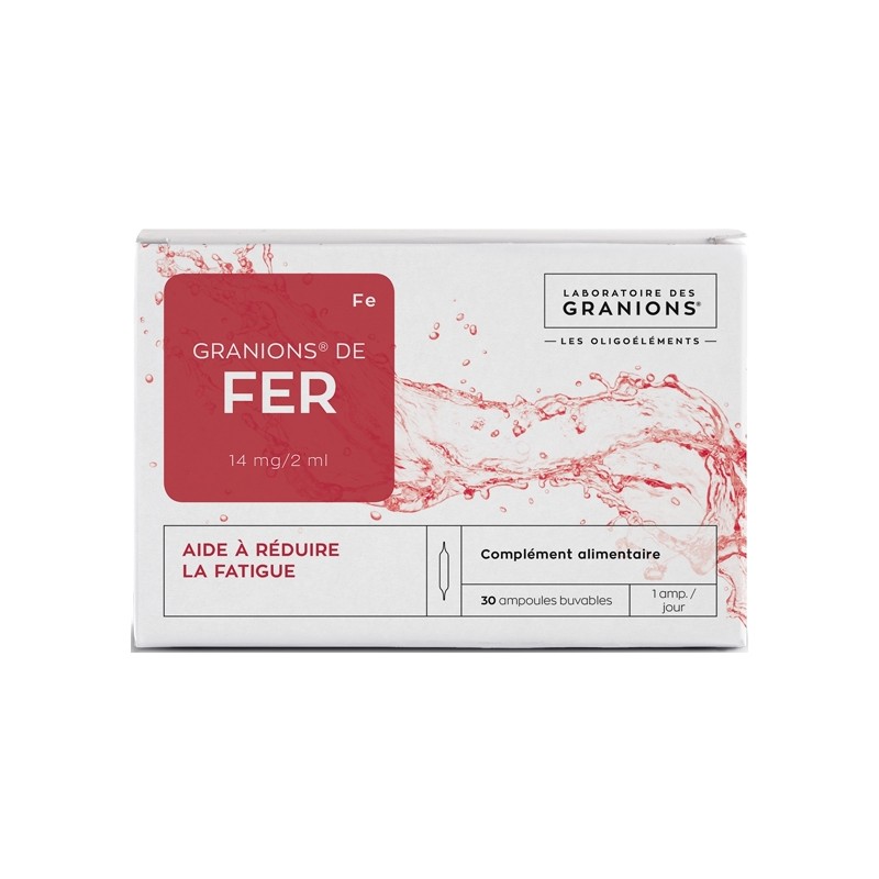 Granions de Fer 30 Ampoules 